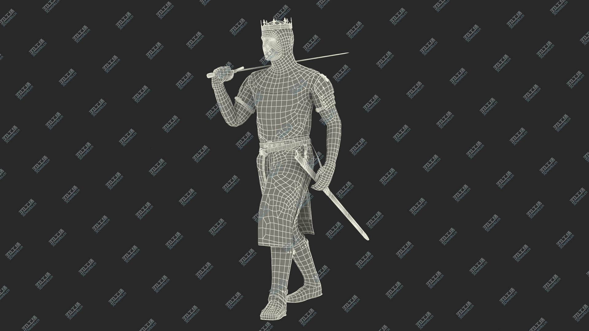 images/goods_img/202104093/3D Crusader Knight King Walking Pose model/3.jpg